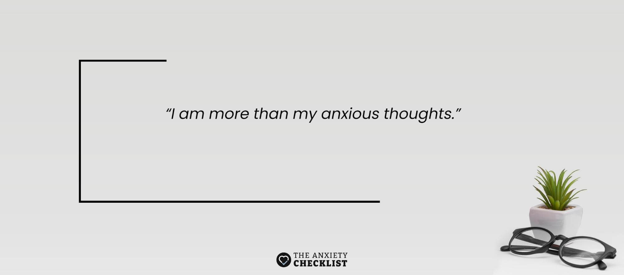 anxiety checklist