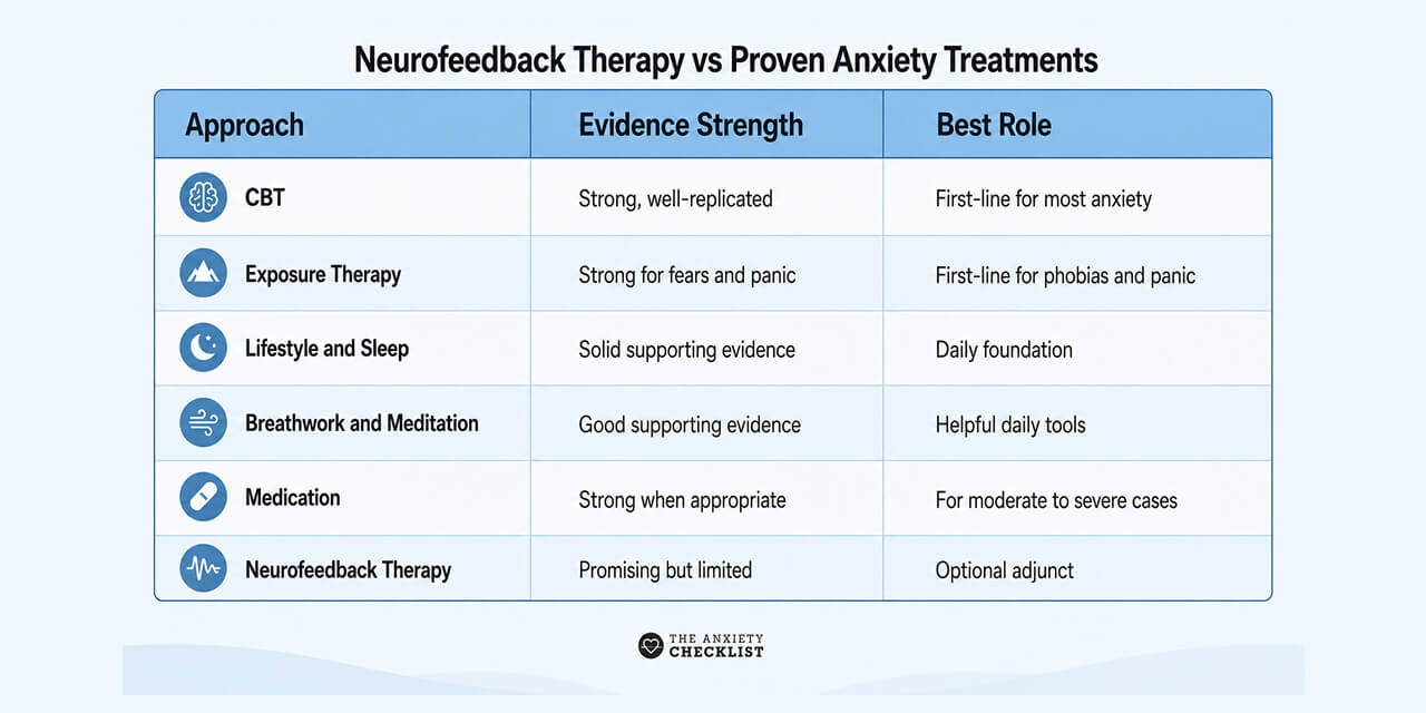 anxiety checklist