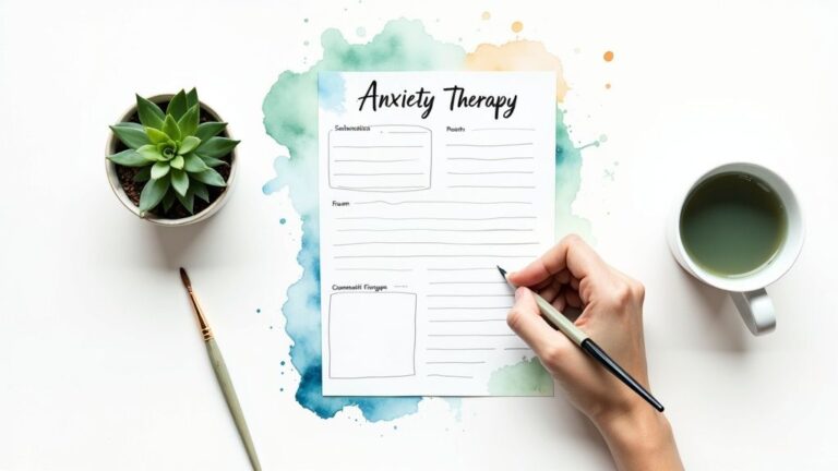 12 Best Anxiety Therapy Worksheets for a Panic-Free 2025