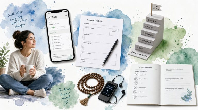 Cognitive Behavioral Therapy Tools: Manage Anxiety & Panic