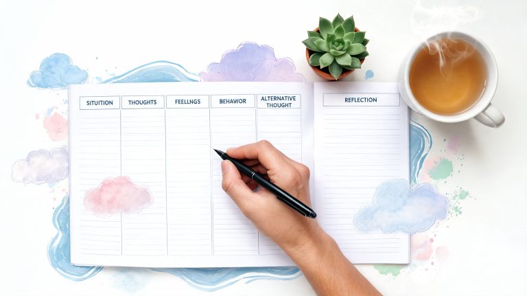 Cognitive Behavioral Therapy Anxiety Workbook