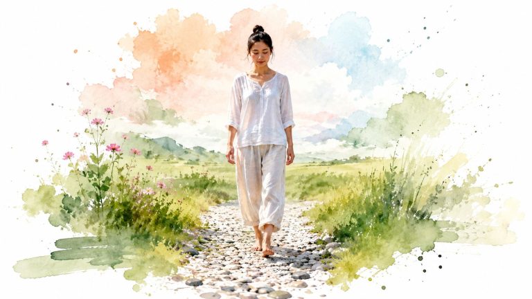Guided Walking Meditation to Ease Anxiety and Panic