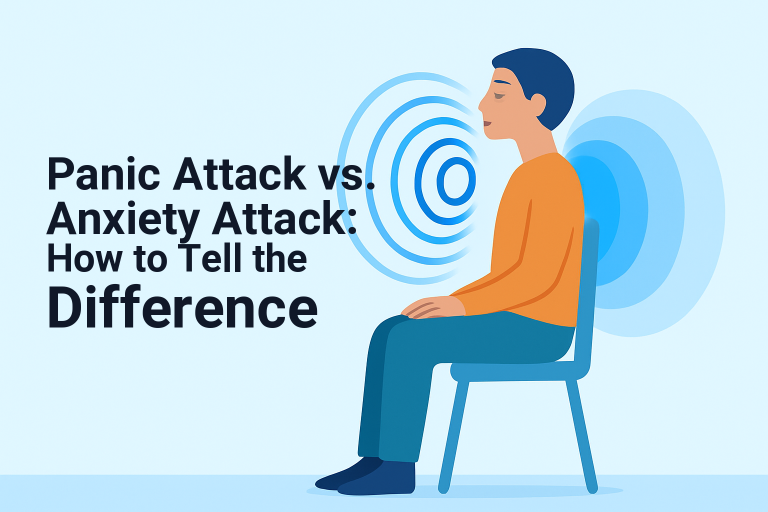 Panic Attack vs. Anxiety Attack: How to Tell the Difference