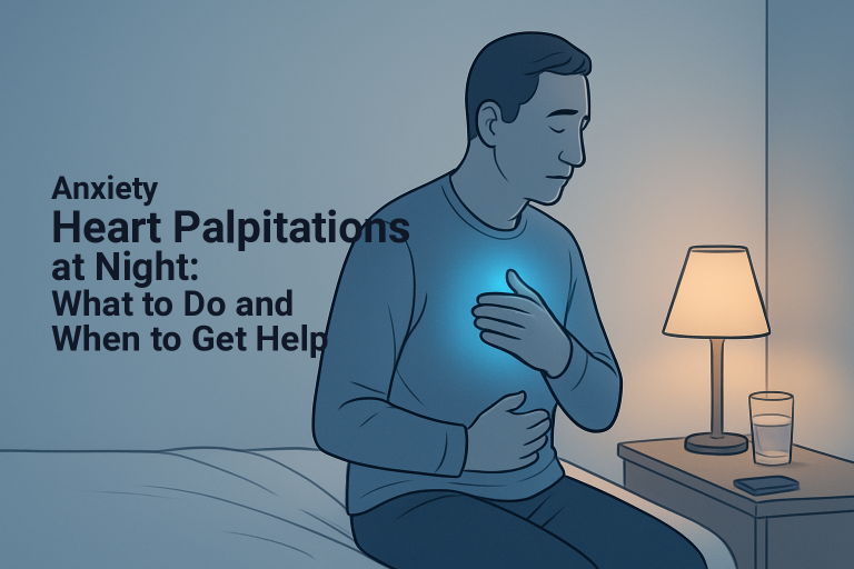 Anxiety Heart Palpitations at Night: What to Do and When to Get Help