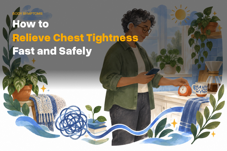 How to Relieve Chest Tightness Fast and Safely