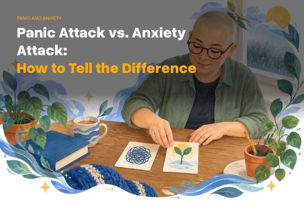 Panic Attack vs. Anxiety Attack: How to Tell the Difference