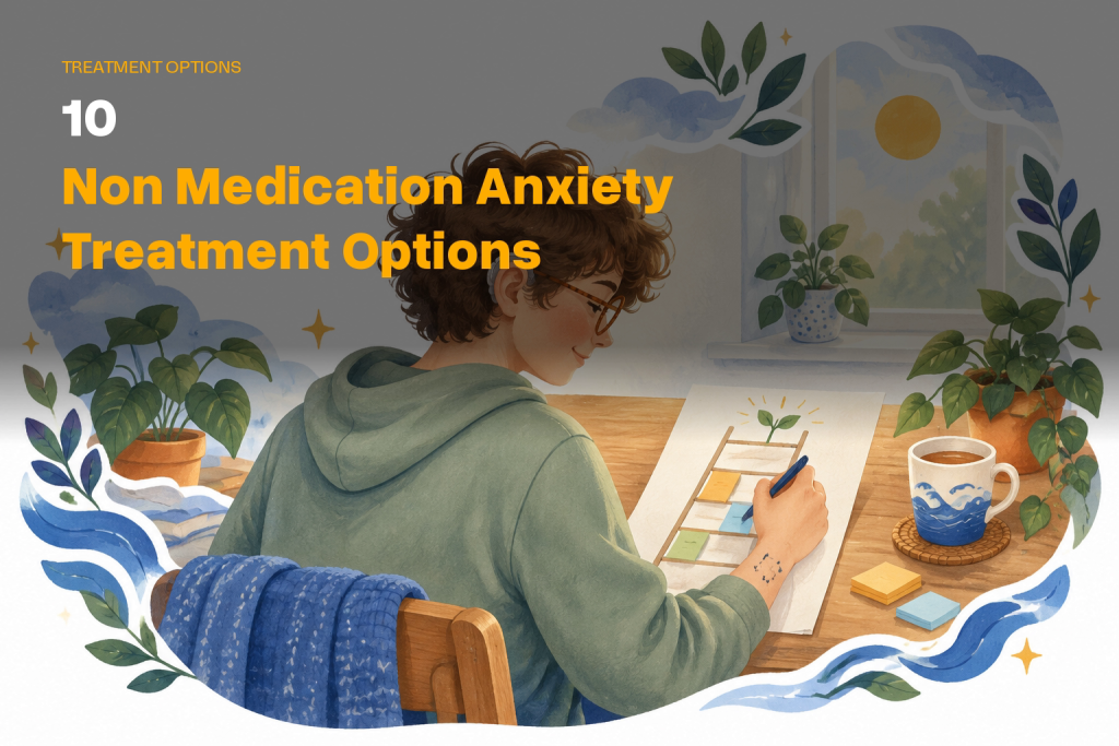 10 Non Medication Anxiety Treatment Options