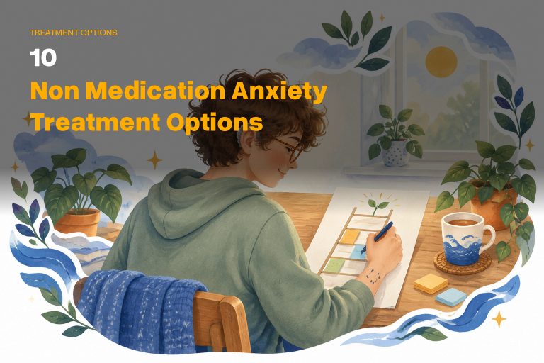 10 Non Medication Anxiety Treatment Options