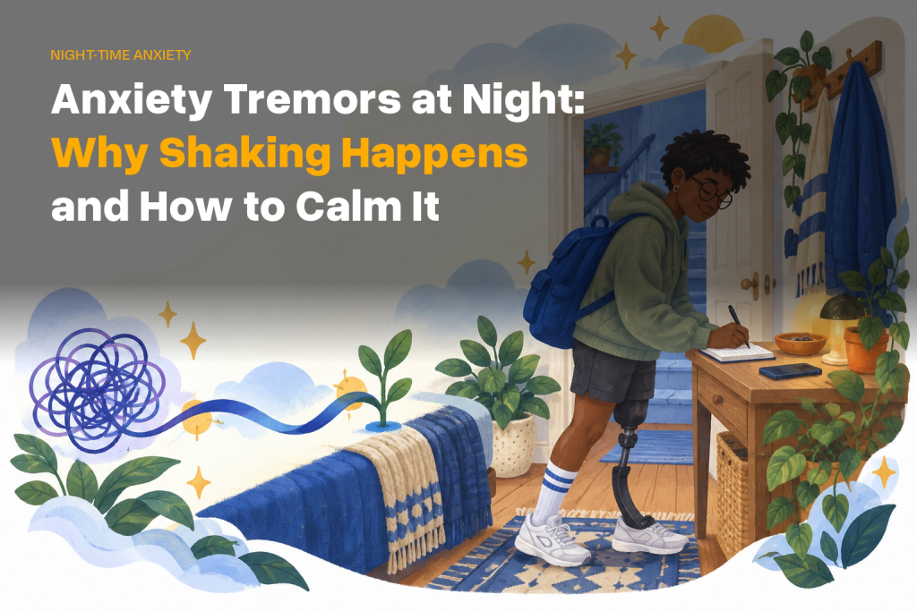 Anxiety Tremors at Night: Why Shaking Happens and How to Calm It