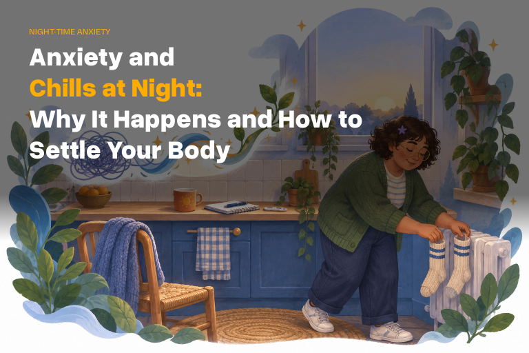 Anxiety and Chills at Night: Why It Happens and How to Settle Your Body