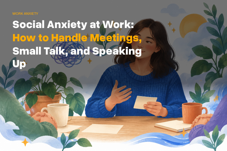Social Anxiety at Work: How to Handle Meetings, Small Talk, and Speaking Up