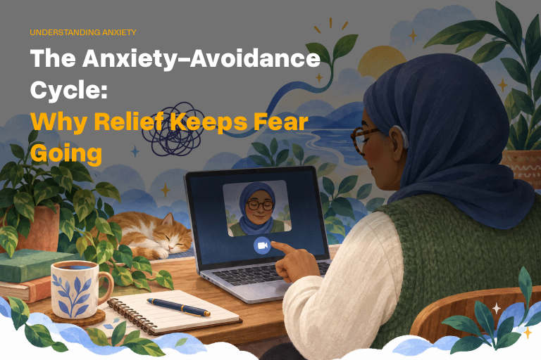 The Anxiety-Avoidance Cycle: Why Relief Keeps Fear Going