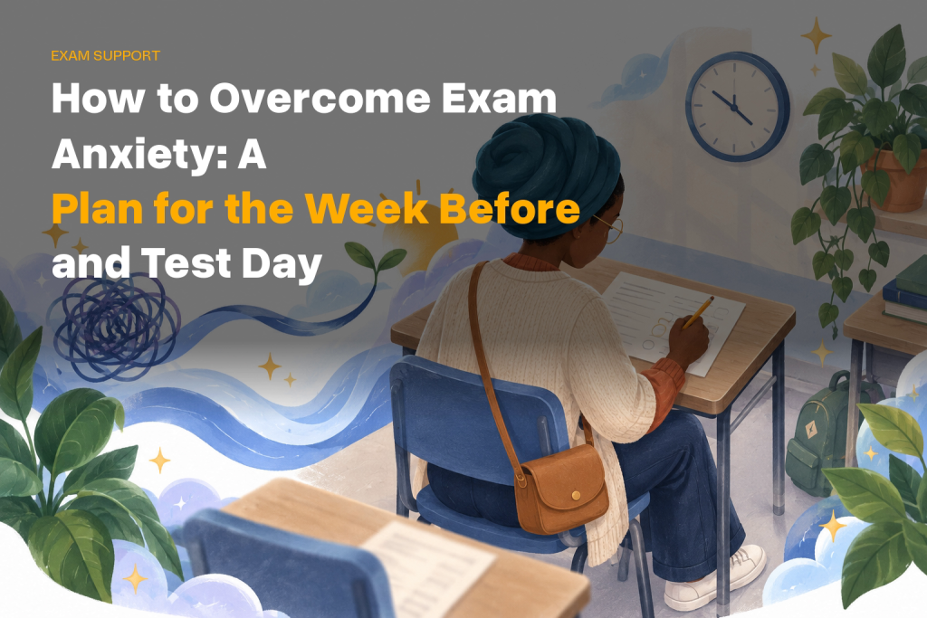 How to Overcome Exam Anxiety: A Plan for the Week Before and Test Day